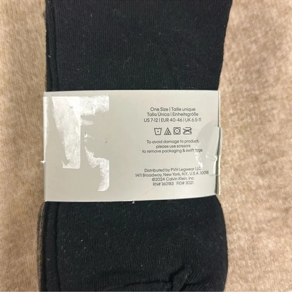 CK Men’s 4 pk Taupe Heather Brown Tan Black Ivory Cotton Blend Dress Crew Socks